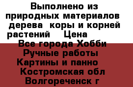 Выполнено из природных материалов: дерева, коры и корней растений. › Цена ­ 1 000 - Все города Хобби. Ручные работы » Картины и панно   . Костромская обл.,Волгореченск г.